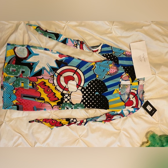 Comic Book Dress Fashionnova - Picture 3 of 3